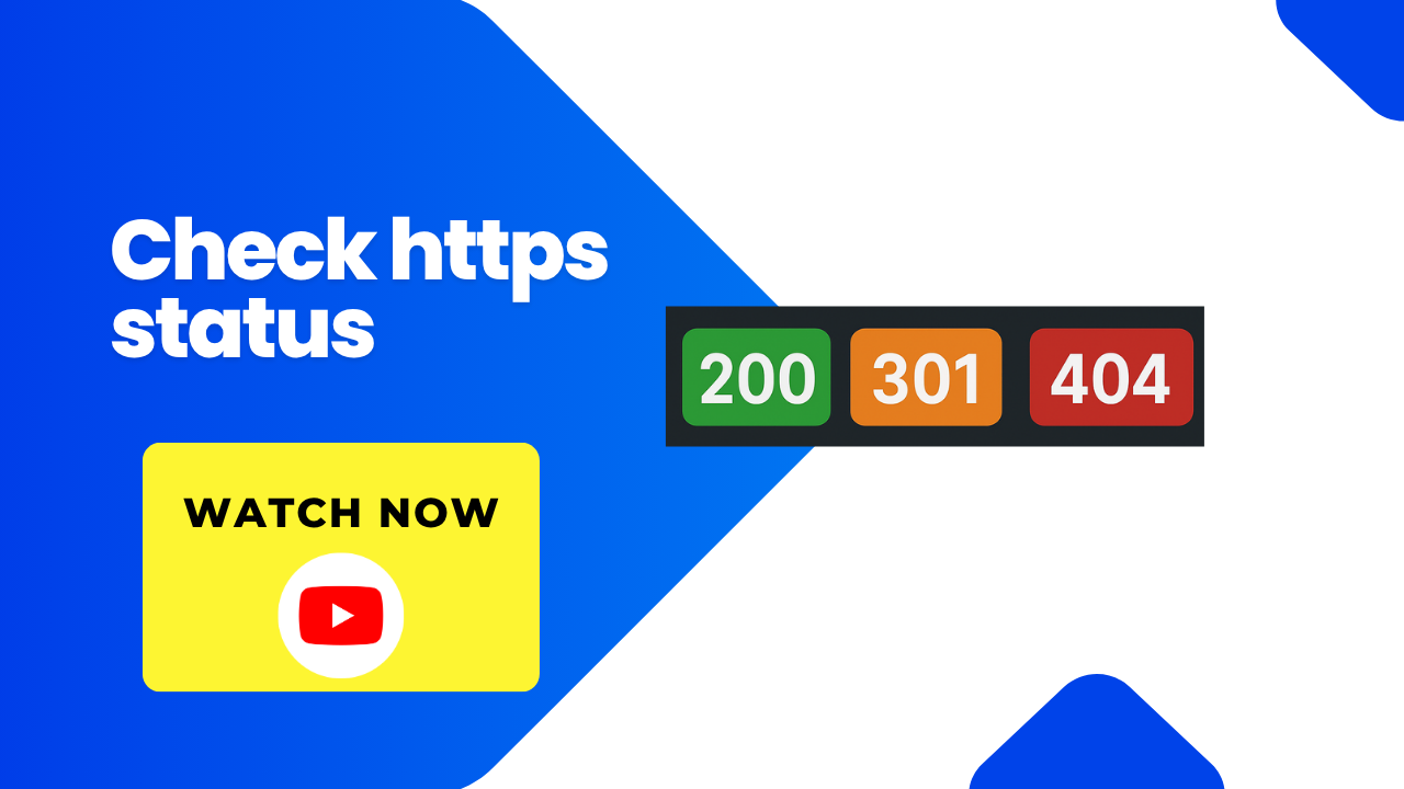 Check HTTP Status Codes 